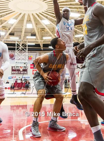 Thumbnail 2 in Villa Angela-St. Joseph vs. Oak Hill Academy (Spalding HoopHall Classic) photogallery.
