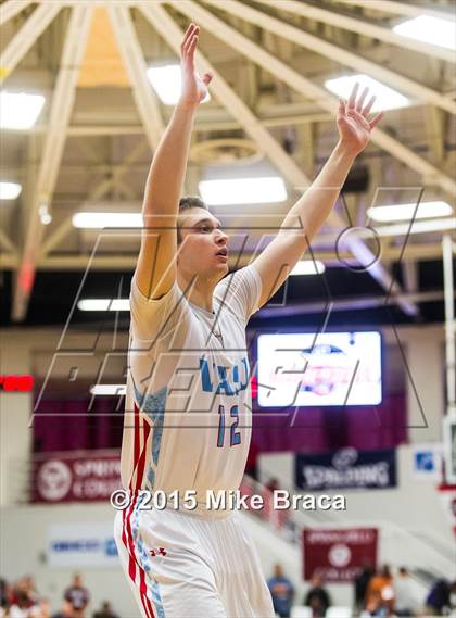 Thumbnail 2 in Villa Angela-St. Joseph vs. Oak Hill Academy (Spalding HoopHall Classic) photogallery.