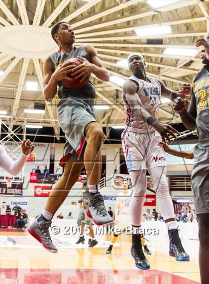 Thumbnail 1 in Villa Angela-St. Joseph vs. Oak Hill Academy (Spalding HoopHall Classic) photogallery.