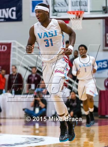 Thumbnail 1 in Villa Angela-St. Joseph vs. Oak Hill Academy (Spalding HoopHall Classic) photogallery.