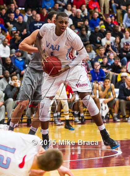Thumbnail 2 in Villa Angela-St. Joseph vs. Oak Hill Academy (Spalding HoopHall Classic) photogallery.