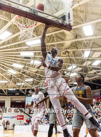Thumbnail 2 in Villa Angela-St. Joseph vs. Oak Hill Academy (Spalding HoopHall Classic) photogallery.