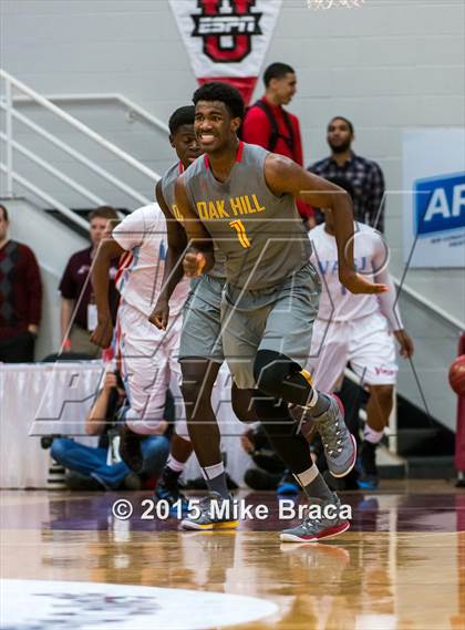 Thumbnail 3 in Villa Angela-St. Joseph vs. Oak Hill Academy (Spalding HoopHall Classic) photogallery.