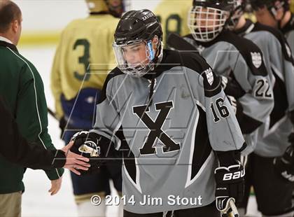 Thumbnail 2 in Xavier vs. Notre Dame-West Haven (Carrano Cup Consolation) photogallery.