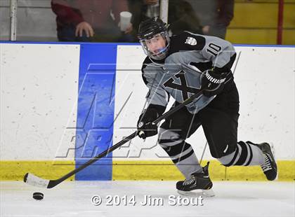 Thumbnail 1 in Xavier vs. Notre Dame-West Haven (Carrano Cup Consolation) photogallery.