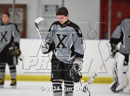 Thumbnail 1 in Xavier vs. Notre Dame-West Haven (Carrano Cup Consolation) photogallery.