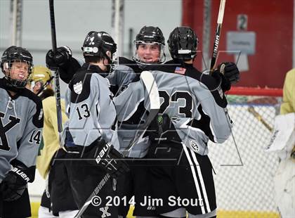 Thumbnail 1 in Xavier vs. Notre Dame-West Haven (Carrano Cup Consolation) photogallery.