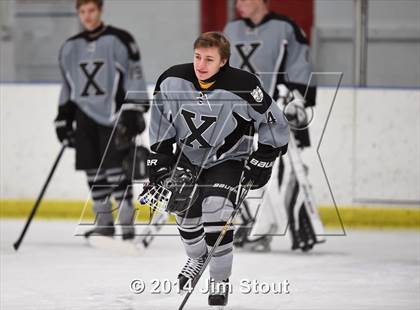 Thumbnail 1 in Xavier vs. Notre Dame-West Haven (Carrano Cup Consolation) photogallery.