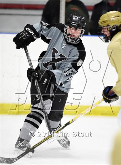 Thumbnail 3 in Xavier vs. Notre Dame-West Haven (Carrano Cup Consolation) photogallery.