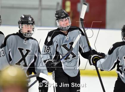 Thumbnail 2 in Xavier vs. Notre Dame-West Haven (Carrano Cup Consolation) photogallery.