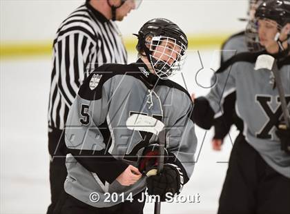 Thumbnail 1 in Xavier vs. Notre Dame-West Haven (Carrano Cup Consolation) photogallery.