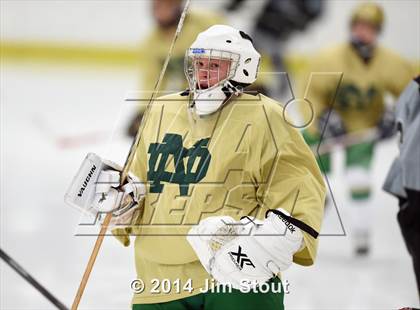 Thumbnail 1 in Xavier vs. Notre Dame-West Haven (Carrano Cup Consolation) photogallery.