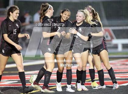 Thumbnail 2 in Dripping Springs vs. Cedar Park (UIL 5A Regional Final) photogallery.