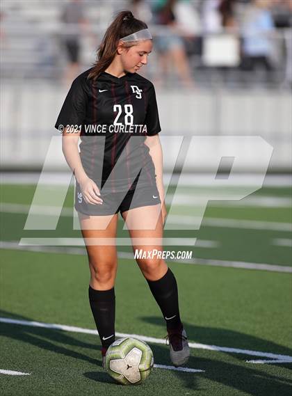 Thumbnail 2 in Dripping Springs vs. Cedar Park (UIL 5A Regional Final) photogallery.