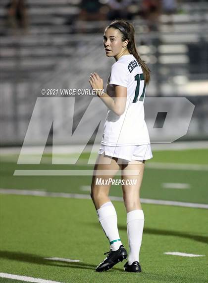 Thumbnail 2 in Dripping Springs vs. Cedar Park (UIL 5A Regional Final) photogallery.