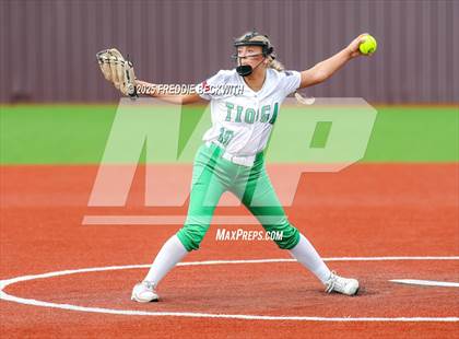 Thumbnail 3 in Tioga vs. Wolfe City (UIL 2A Bi-District Playoff) photogallery.