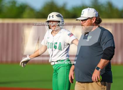 Thumbnail 2 in Tioga vs. Wolfe City (UIL 2A Bi-District Playoff) photogallery.