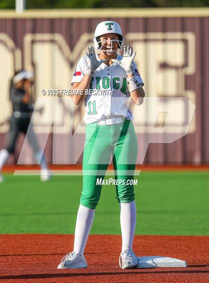 Thumbnail 3 in Tioga vs. Wolfe City (UIL 2A Bi-District Playoff) photogallery.