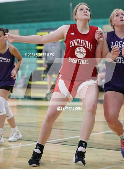 Thumbnail 2 in Logan vs Circleville (Scrimmage) photogallery.