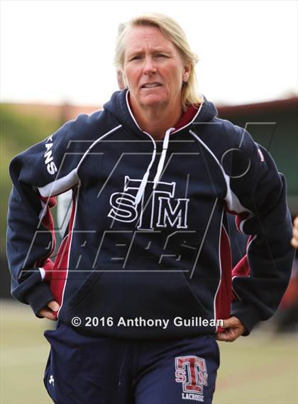 Thumbnail 2 in Newport Harbor vs St. Margaret's (CIF SS Playoff) photogallery.