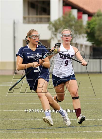 Thumbnail 2 in Newport Harbor vs St. Margaret's (CIF SS Playoff) photogallery.