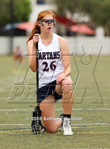 Thumbnail 2 in Newport Harbor vs St. Margaret's (CIF SS Playoff) photogallery.