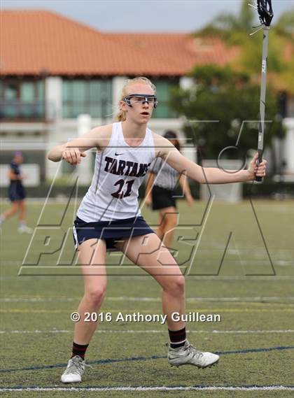Thumbnail 3 in Newport Harbor vs St. Margaret's (CIF SS Playoff) photogallery.