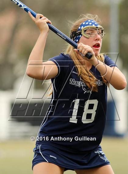 Thumbnail 2 in Newport Harbor vs St. Margaret's (CIF SS Playoff) photogallery.