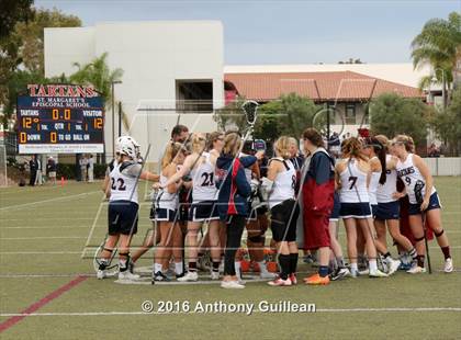 Thumbnail 3 in Newport Harbor vs St. Margaret's (CIF SS Playoff) photogallery.