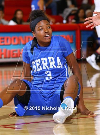 Thumbnail 2 in Serra vs. Harvard-Westlake (Battle at the Beach Classic) photogallery.