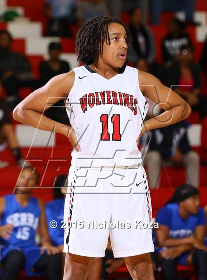 Thumbnail 2 in Serra vs. Harvard-Westlake (Battle at the Beach Classic) photogallery.