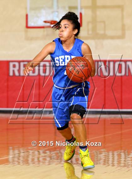 Thumbnail 3 in Serra vs. Harvard-Westlake (Battle at the Beach Classic) photogallery.
