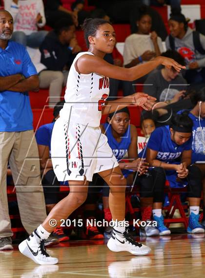 Thumbnail 2 in Serra vs. Harvard-Westlake (Battle at the Beach Classic) photogallery.