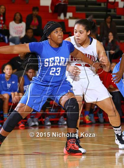 Thumbnail 3 in Serra vs. Harvard-Westlake (Battle at the Beach Classic) photogallery.