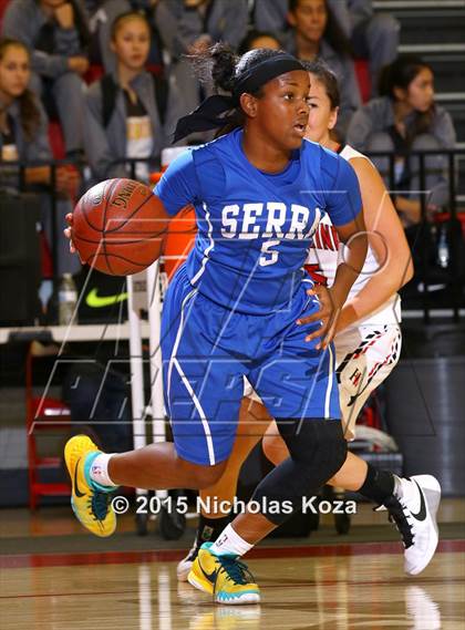 Thumbnail 2 in Serra vs. Harvard-Westlake (Battle at the Beach Classic) photogallery.