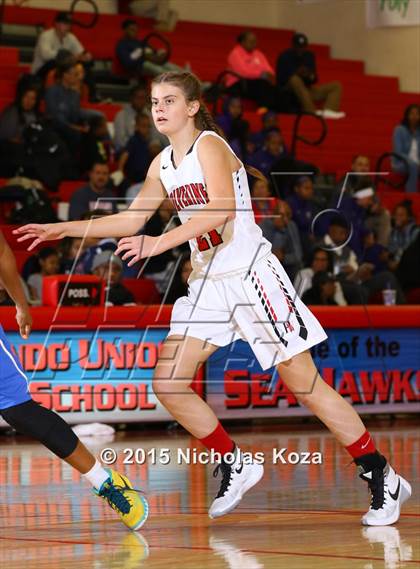 Thumbnail 2 in Serra vs. Harvard-Westlake (Battle at the Beach Classic) photogallery.