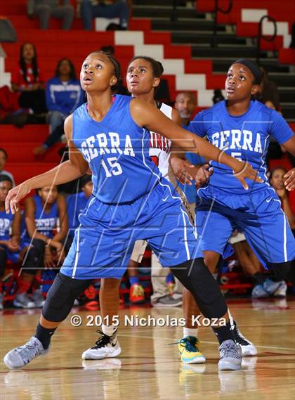 Thumbnail 2 in Serra vs. Harvard-Westlake (Battle at the Beach Classic) photogallery.