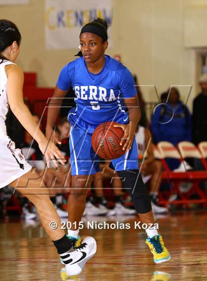 Thumbnail 3 in Serra vs. Harvard-Westlake (Battle at the Beach Classic) photogallery.