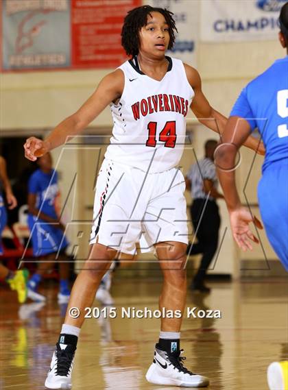 Thumbnail 3 in Serra vs. Harvard-Westlake (Battle at the Beach Classic) photogallery.