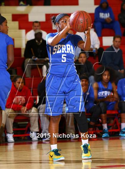 Thumbnail 1 in Serra vs. Harvard-Westlake (Battle at the Beach Classic) photogallery.