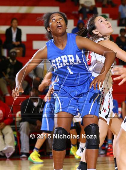 Thumbnail 2 in Serra vs. Harvard-Westlake (Battle at the Beach Classic) photogallery.