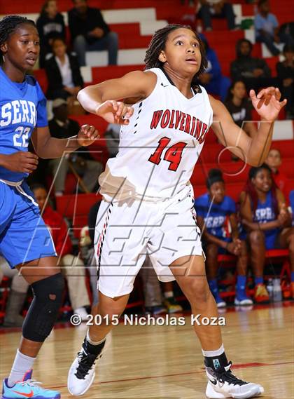 Thumbnail 1 in Serra vs. Harvard-Westlake (Battle at the Beach Classic) photogallery.