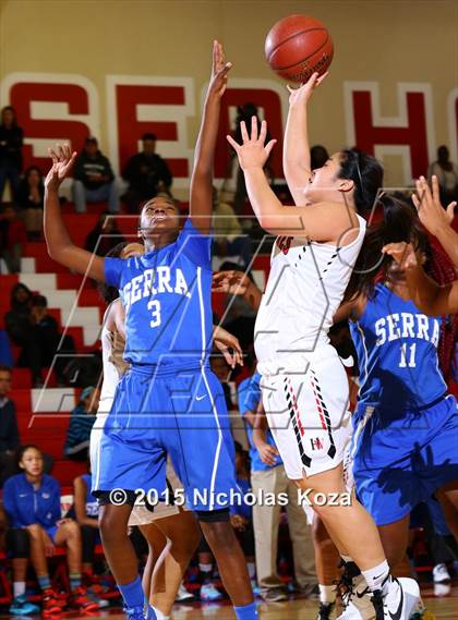 Thumbnail 3 in Serra vs. Harvard-Westlake (Battle at the Beach Classic) photogallery.