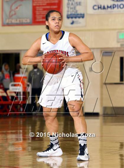 Thumbnail 2 in Serra vs. Harvard-Westlake (Battle at the Beach Classic) photogallery.