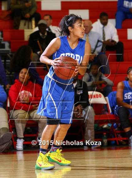 Thumbnail 3 in Serra vs. Harvard-Westlake (Battle at the Beach Classic) photogallery.