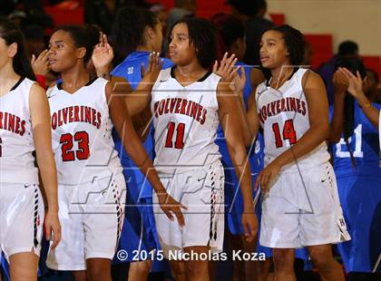 Thumbnail 1 in Serra vs. Harvard-Westlake (Battle at the Beach Classic) photogallery.