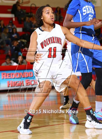 Thumbnail 2 in Serra vs. Harvard-Westlake (Battle at the Beach Classic) photogallery.