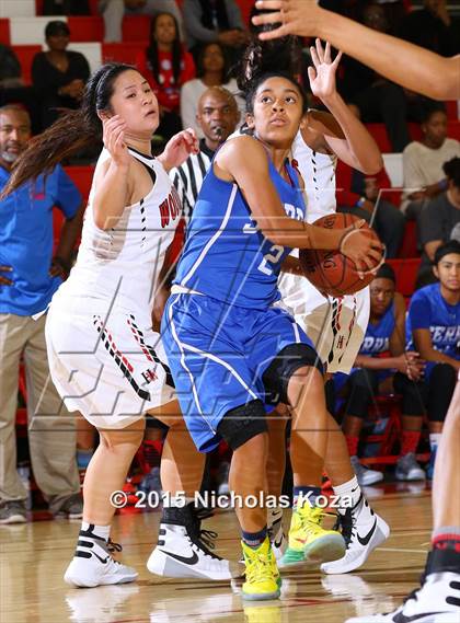 Thumbnail 2 in Serra vs. Harvard-Westlake (Battle at the Beach Classic) photogallery.