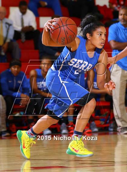 Thumbnail 2 in Serra vs. Harvard-Westlake (Battle at the Beach Classic) photogallery.