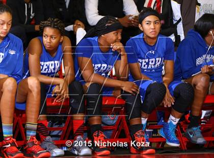 Thumbnail 2 in Serra vs. Harvard-Westlake (Battle at the Beach Classic) photogallery.